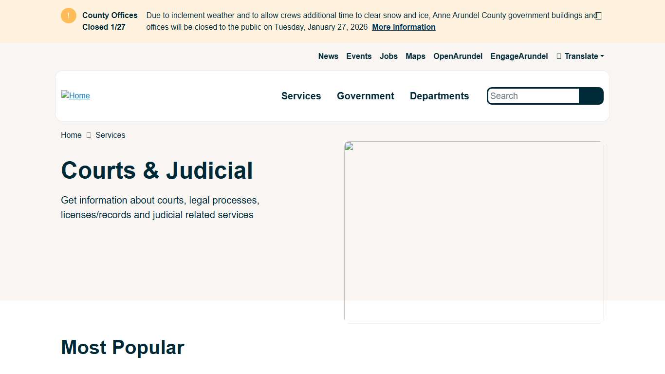 Courts & Judicial Anne Arundel County Government